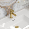 Смеситель для раковины WasserKRAFT Neckar 2103 Золото глянцевое латунь