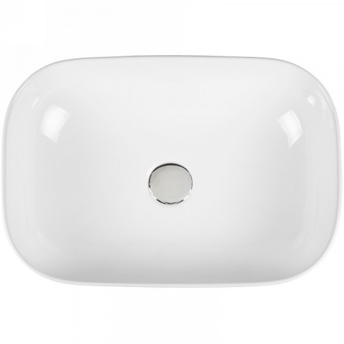 Раковина-чаша Bond 45 S54-450 Белая глянцевая фарфор накладная