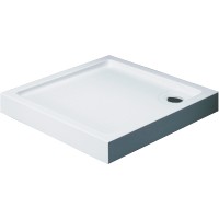 Акриловый поддон для душа Black&amp;White Stellar Wind Easy Plumb SQ-09H 90x90 09hsq00 Белый