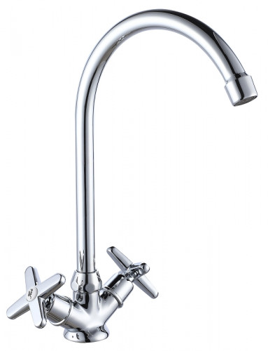 Смеситель для кухни Voda Star STR519 цвет Хром
