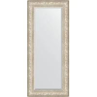 Зеркало Evoform Exclusive 150х65 BY 3556 с фацетом в багетной раме - Виньетка серебро 109 мм стекло