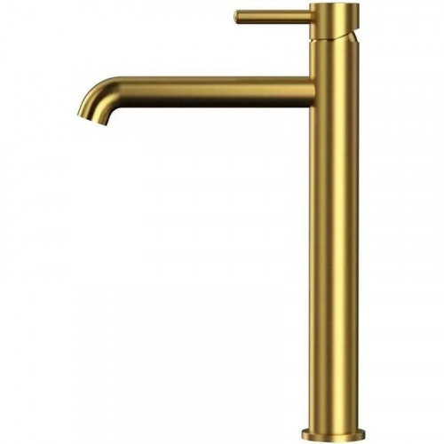 Смеситель для раковины Grocenberg GB3029GL Золото брашированное