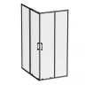 Душевой уголок AM.PM Above 120х90 W9XG-403-12090-BT профиль Черный матовый стекло прозрачное