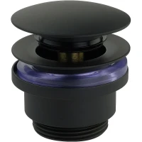 Донный клапан Veragio Sbortis VR.SBR-8002.MB click-clack Черный матовый
