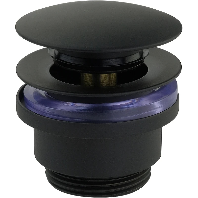 Донный клапан Veragio Sbortis VR.SBR-8002.MB click-clack Черный матовый