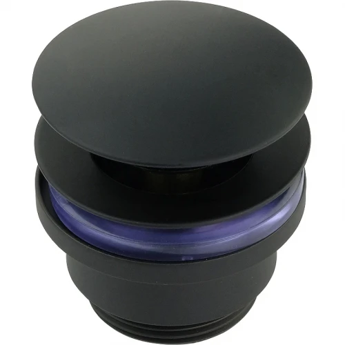 Донный клапан Veragio Sbortis VR.SBR-8002.MB click-clack Черный матовый