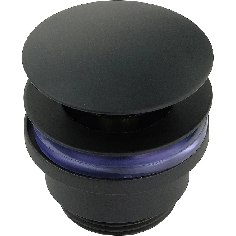Донный клапан Veragio Sbortis VR.SBR-8002.MB click-clack Черный матовый