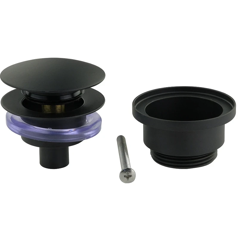 Донный клапан Veragio Sbortis VR.SBR-8002.MB click-clack Черный матовый