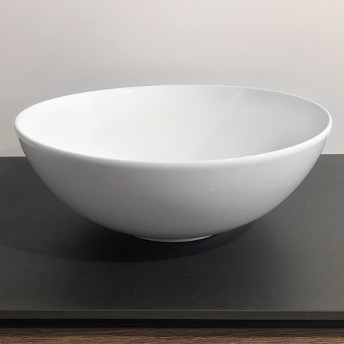 Раковина-чаша CeramaLux 41.5 104MW Белая матовая фаянс накладная