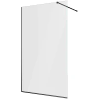 Душевая перегородка Berges Sky Black 140х200 064016 профиль Черный матовый стекло прозрачное