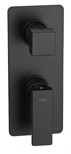 Смеситель для душа Remer Absolute AU93KBNO цвет Черный матовый