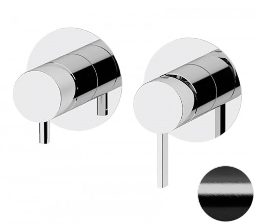 Смеситель для душа Remer Metrica MC93ZPCFP цвет Черный брашированный хром