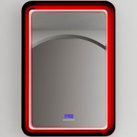 Зеркало Abber Kristall 55 AT6701Rubin с подсветкой с многофункциональной панелью стекло
