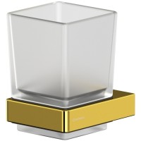 Стакан для зубных щеток Whitecross Cubo gold CU2430GL Золото
