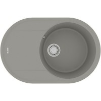 Кухонная мойка Lemark Lacha 720 9910057 Грей искусственный камень (литьевой мрамор) встраиваемый