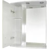 Зеркало со шкафом Misty Астра 60 L Э-Аст04060-01СвЛ с подсветкой Белое глянцевое