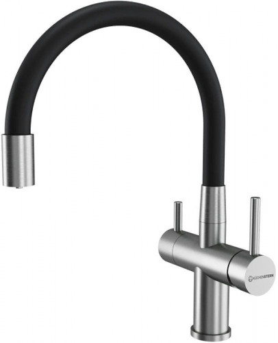 Смеситель для кухни KUCHENSTERN WURM-FE 750SS80 цвет Нержавеющая сталь