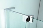 Душевой уголок Cezares Slider 100x80 SLIDER-AH-2-70/80-90/100-BR-Cr профиль Хром стекло бронзовое