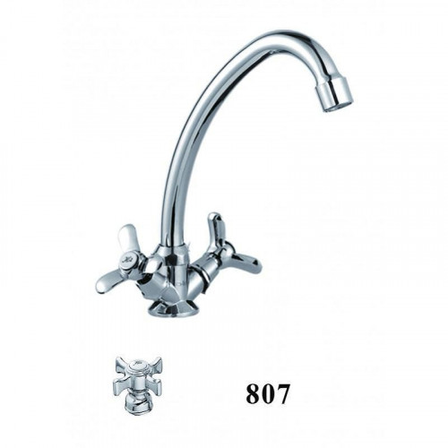 Смеситель для кухни D-Lin D151807 цвет Хром