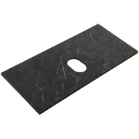 Столешница под раковину BelBagno 90 KEP-90-MNO-W0 Marmo Nero Opaco искусственный камень (литьевой мрамор)