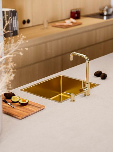 Кухонная мойка Alveus Kombino 50 Monarch Bronze SAT-90 540x440x195 F/S 1121283 Бронза нержавеющая сталь встраиваемый