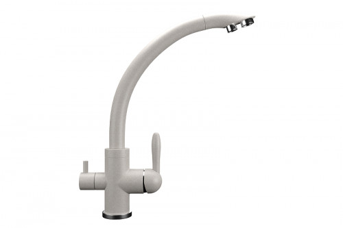 Смеситель для кухни Ulgran Quartz UQ-017-10 цвет Песочный