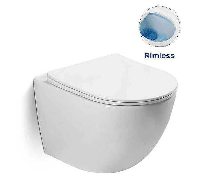 Унитаз с инсталляцией Vincea Globo VT1-14S + Alcaplast Sadromodul AM101/1120-3:1 RU M71-0001 с сиденьем Микролифт и клавишей смыва Хром