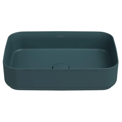 Раковина Isvea Infinity 50 10NF65050SV-2P цвет Изумрудный матовый