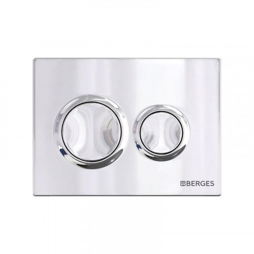 Комплект унитаза с инсталляцией Berges Sigma 043403 цвет Белый с сиденьем Микролифт и клавишей смыва цвет Хром глянец