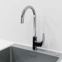 Смеситель для кухни Laparet Lisera Pro N2068502LPT Хром латунь