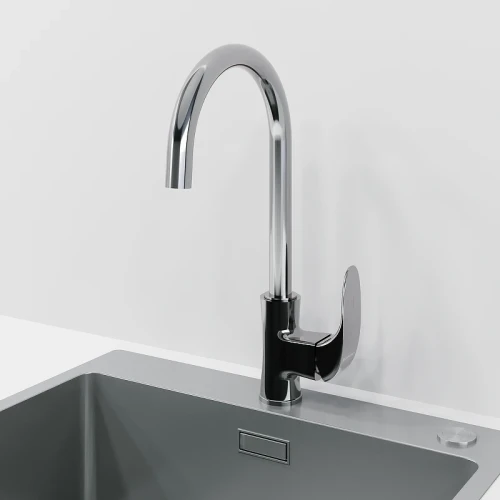 Смеситель для кухни Laparet Lisera Pro N2068502LPT Хром латунь