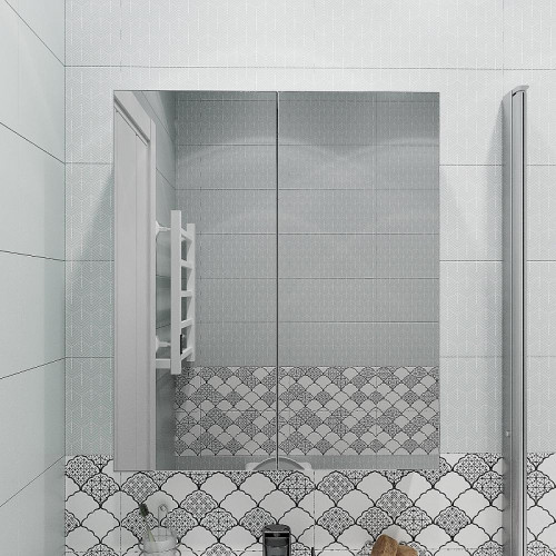 Комплект мебели для ванной DIWO Архангельск 60 цвет Белый