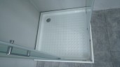 Душевой уголок Timo TL 100х100 TL-1102R профиль Хром стекло прозрачное с рисунком