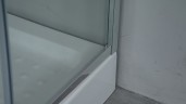 Душевой уголок Timo TL 100х100 TL-1102R профиль Хром стекло прозрачное с рисунком