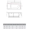 Акриловая ванна Vayer Boomerang 180x80 R Гл000010523 без гидромассажа