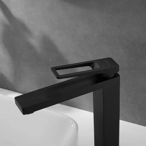 Смеситель для раковины Shevanik S6811H цвет Черный