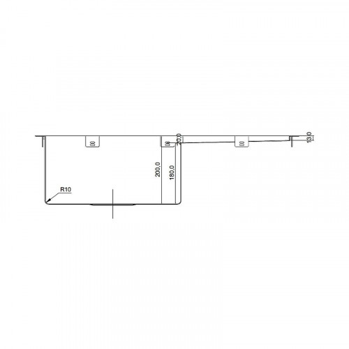 Кухонная мойка Seaman Eco Marino 78 R SMV-780R-LG.A цвет Светлое золото сатин