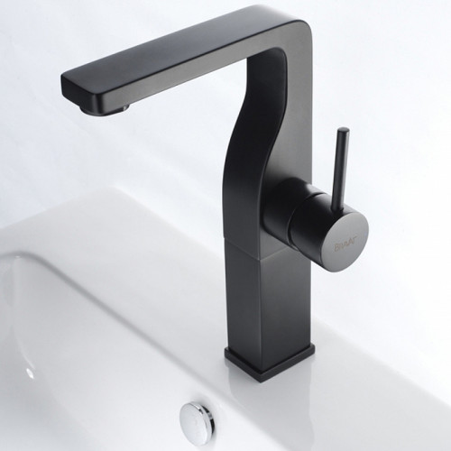 Смеситель для раковины Bravat Arc F16061K-A2-ENG Черный латунь