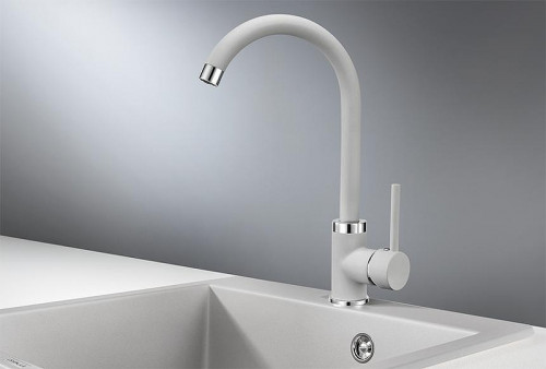 Смеситель для кухни Granula 2125 цвет Сланец