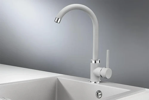 Смеситель для кухни Granula 2125 цвет Сланец
