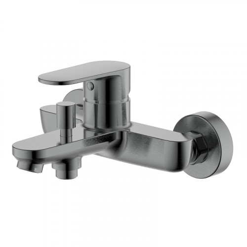 Смеситель для ванны Aquatek Ника AQ1840BGM цвет Оружейная сталь