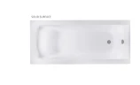 Ванна из искусственного камня Astra Form Нью-Форм 150х70 01010057 цвет Белый