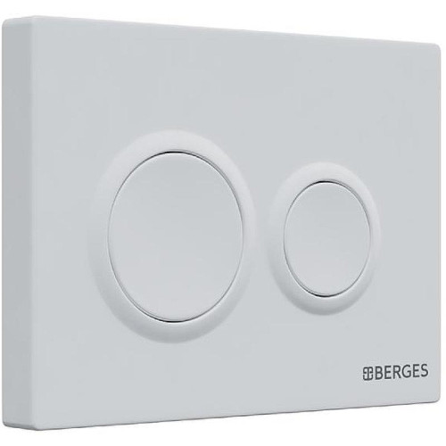 Кнопка смыва для инсталляции Berges Novum O4 040064 Soft Touch Белая