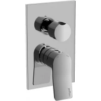 Смеситель для душа Paffoni Tilt TI018ST/M цвет Сталь