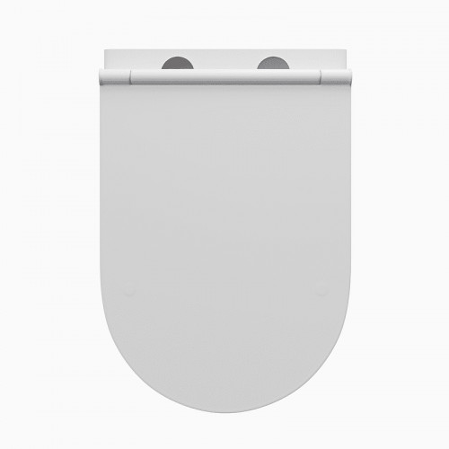 Унитаз Aquatek Поларис AQ0700-00 подвесной цвет Белый с сиденьем Микролифт