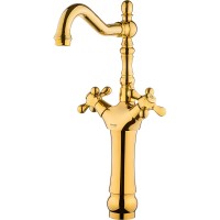 Смеситель для раковины Shouder Barouqe 0150306 Золото
