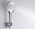 Душевая система WasserKRAFT Dinkel A175817 с термостатом Хром латунь встраиваемый