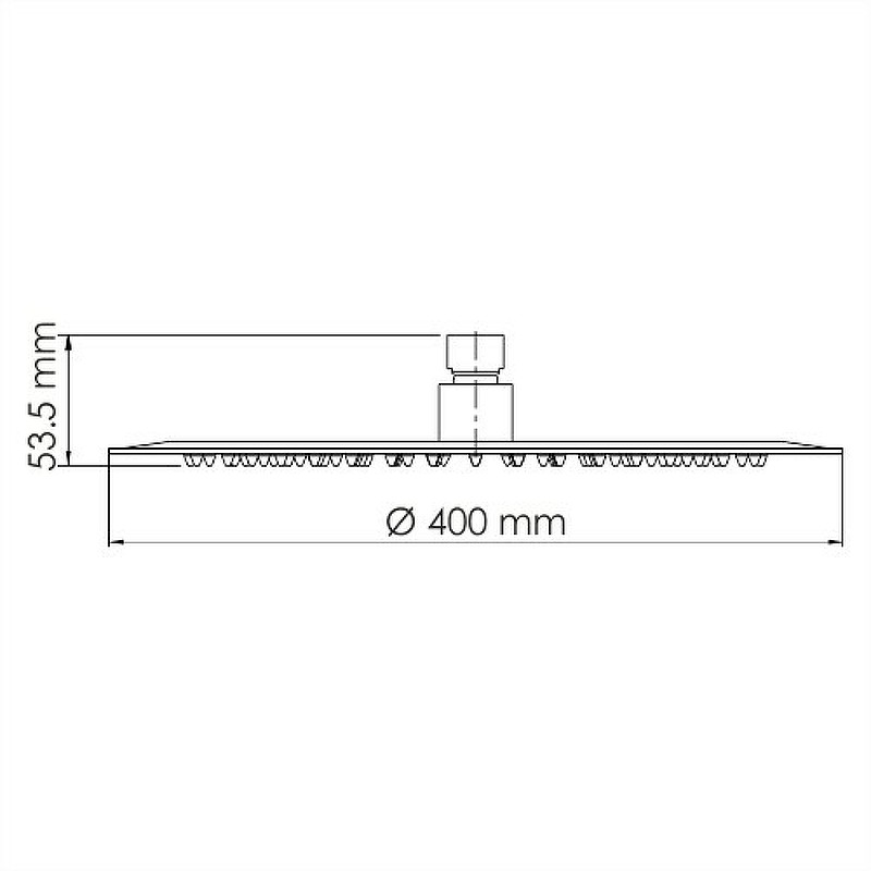 Душевая система WasserKRAFT Dinkel A175817 с термостатом Хром латунь встраиваемый