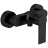 Смеситель для душа Cersanit Brasko Black 63109 Черный матовый латунь на стену