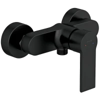 Смеситель для душа Cersanit Brasko Black 63109 Черный матовый латунь на стену